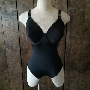 Black Bustier Bodysuit
